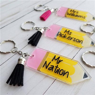 Pencil-shape-teacher-appreciation-gift-acrylic-keychain-5-400×400