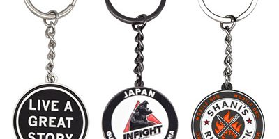 Wholesale personal gold silver enamel metal keychains (1)