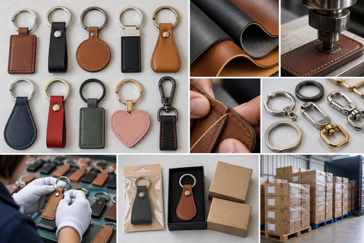 Leather Keychain