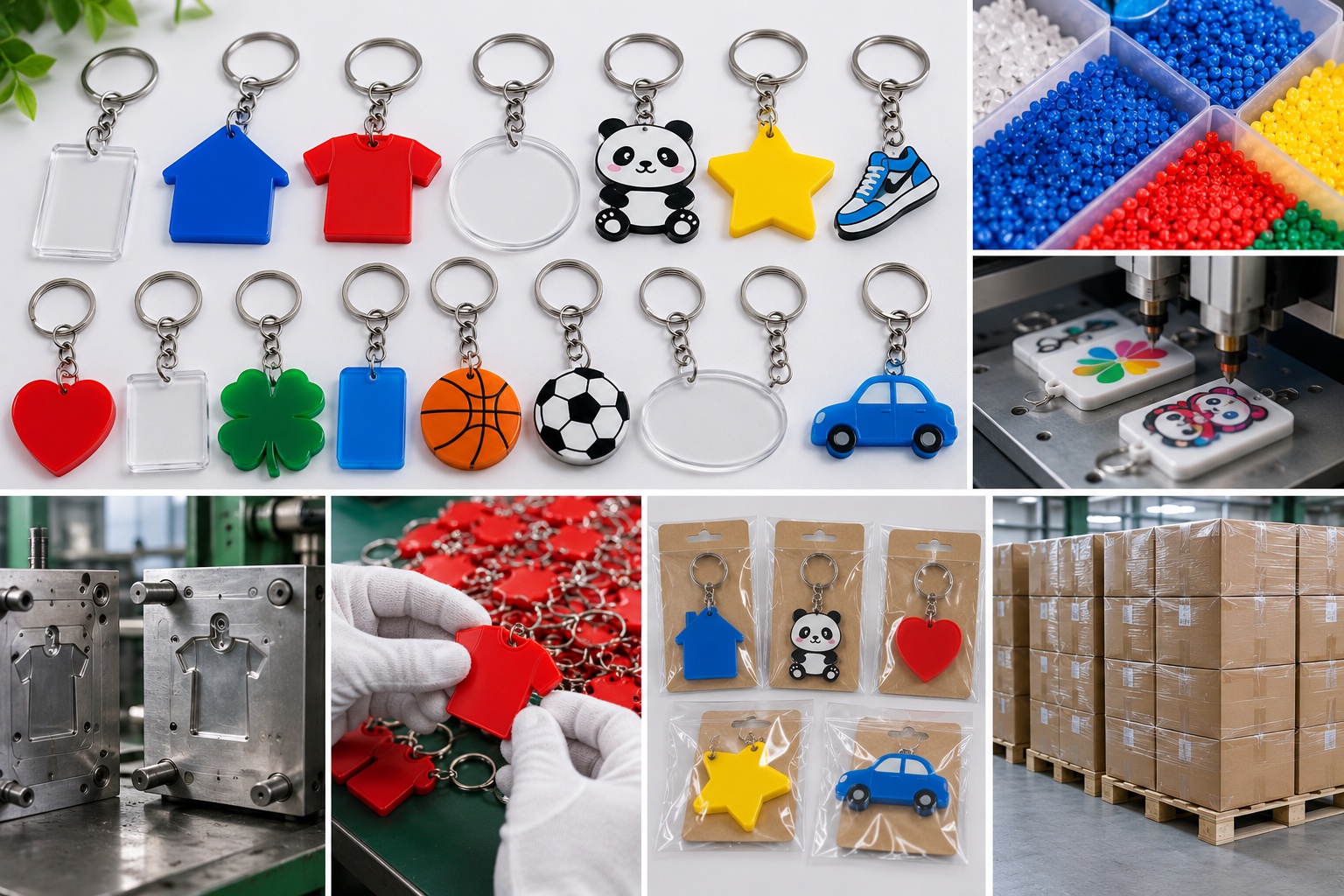 Plastic Keychain